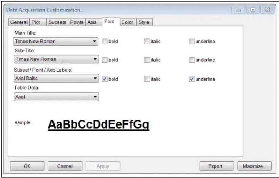 Microchip EMC1815 - DATA ACQUISITION CUSTOMIZATION WINDOW DESCRIPTION - 5
