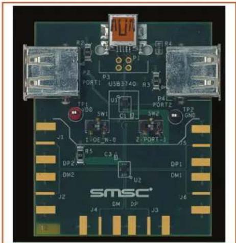 Microchip EVB-USB3740 - USB3740 Evaluation Board User Manual - 1
