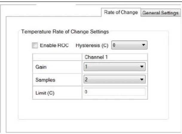 Microchip EMC1824 - Sensor Settings Tab - 2