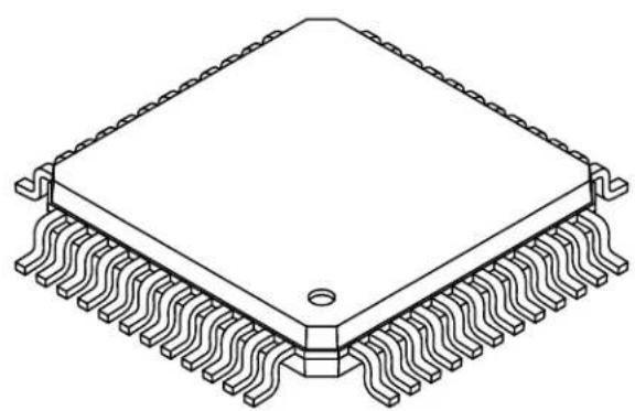 Microchip dsPIC33EP32GS502 - 48-Lead Thin Quad Flatpack (Y8) - 7x7x1.0 mm Body [TQFP] - 2