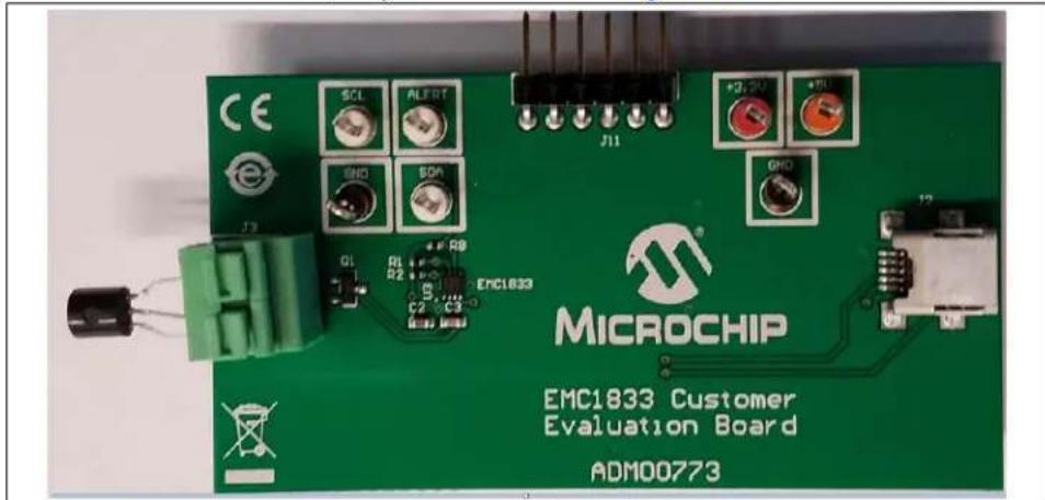 Microchip EMC1814 - BOARD SETUP - 1