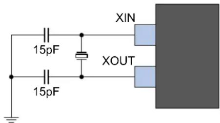 Microchip ATSAMR34J17 - Crystal Oscillator - 1
