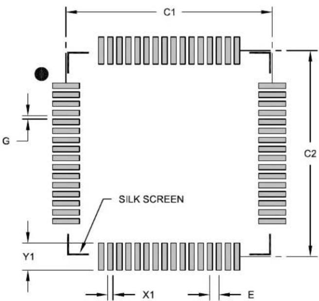 Microchip dsPIC33CH512MP205 - 64-Lead Plastic Thin Quad Flatpack (PT)-10x10x1 mm Body, 2.00 mm Footprint [TQFP] - 4