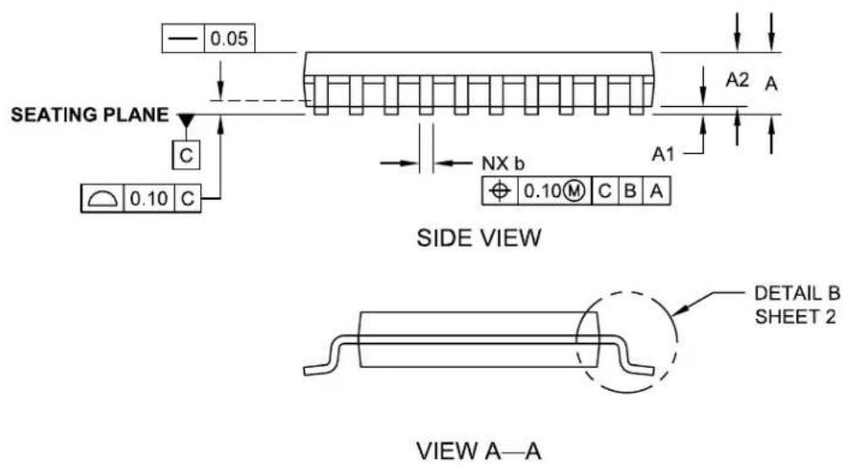 Microchip MCP1631VHV - 20-Lead Plastic Thin Shrink Small Outline (ST) - 4.4 mm Body [TSSOP] - 2