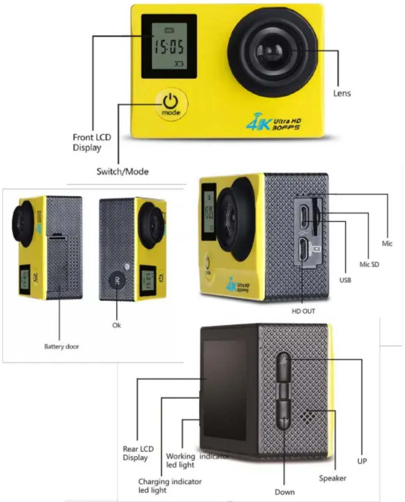 SereneLife SL4KDSBK - PRODUCT FEATURES - 1