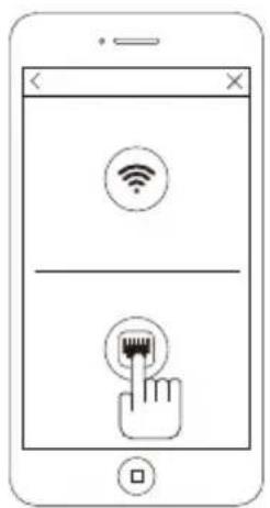 Diagram of a smartphone screen showing Wi-Fi and USB connection icons with Chinese labels