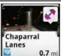 MAGELLAN SmartGPS 5390T - Map Screen Content Squares - 5