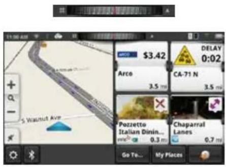 MAGELLAN SmartGPS 5390T - Selecting Map Display - 2