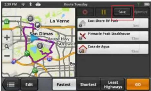MAGELLAN SmartGPS 5390T - Adding a Trip to the Address Book - 2