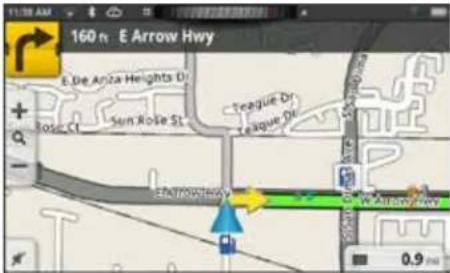MAGELLAN SmartGPS 5390T - Changing the Map Style - 6