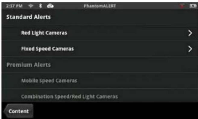 MAGELLAN SmartGPS 5390T - Customizing the Alerts - 2