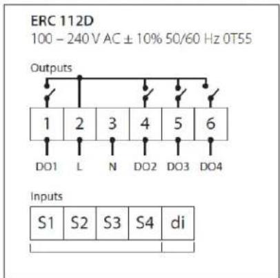 Beverage-Air HBF12HC-1-G - CONTROL PANEL CONNECTIONS - 1