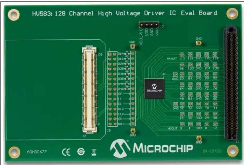 Microchip HV583 - HV583 EVALUATION BOARD KIT CONTENTS - 1