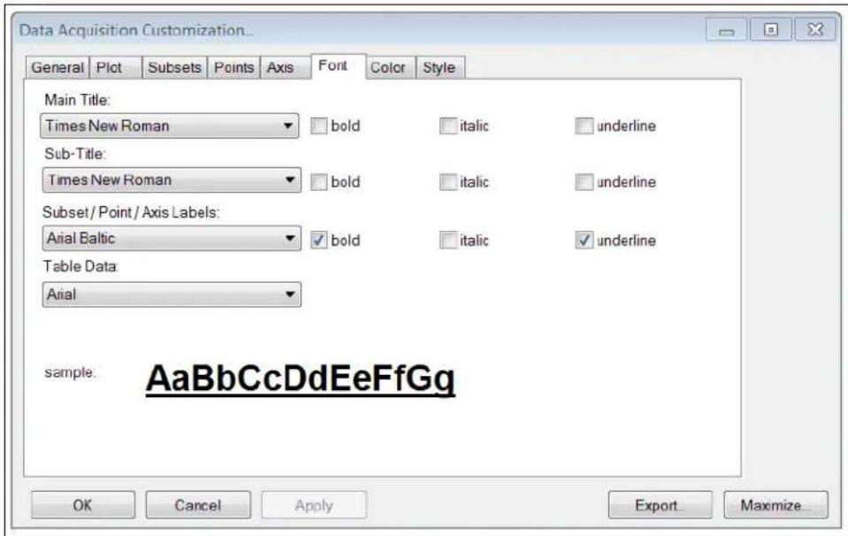 Microchip EMC1833 - DATA ACQUISITION CUSTOMIZATION WINDOW DESCRIPTION - 5