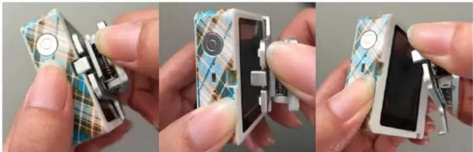 SereneLife AZSLBCM18BL - Remove securing clip: - 1