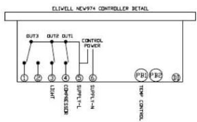 Beverage-Air DPD46HC-3 - FOR THE SERVICE TECH - WIRING DIAGRAM - ELIWELL CONTROLLER - 3