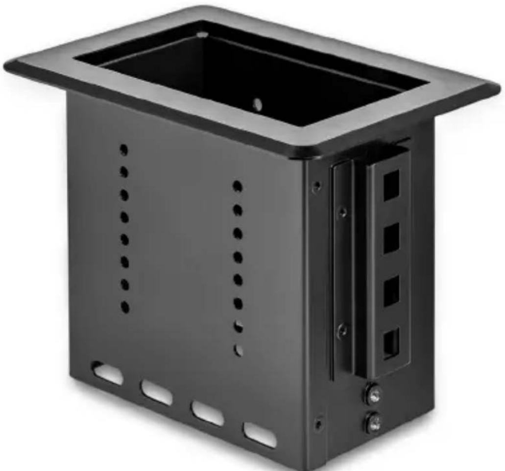 StarTech.com KITBZPOWEU - Single-Module Conference Table Box - 1