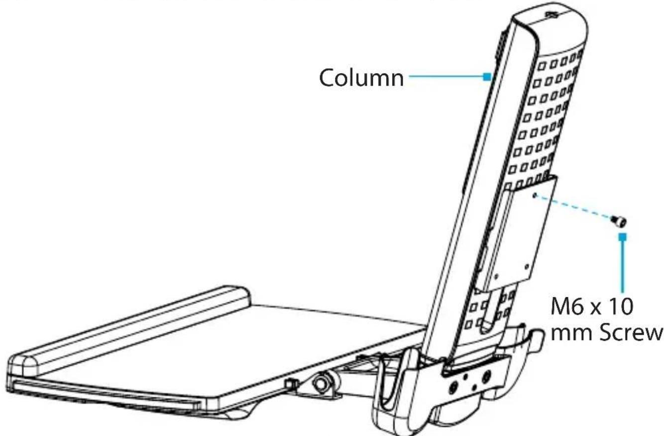 StarTech.com SIT-STAND-ARM-1MS - Attach the Column to the Monitor Arm - 1