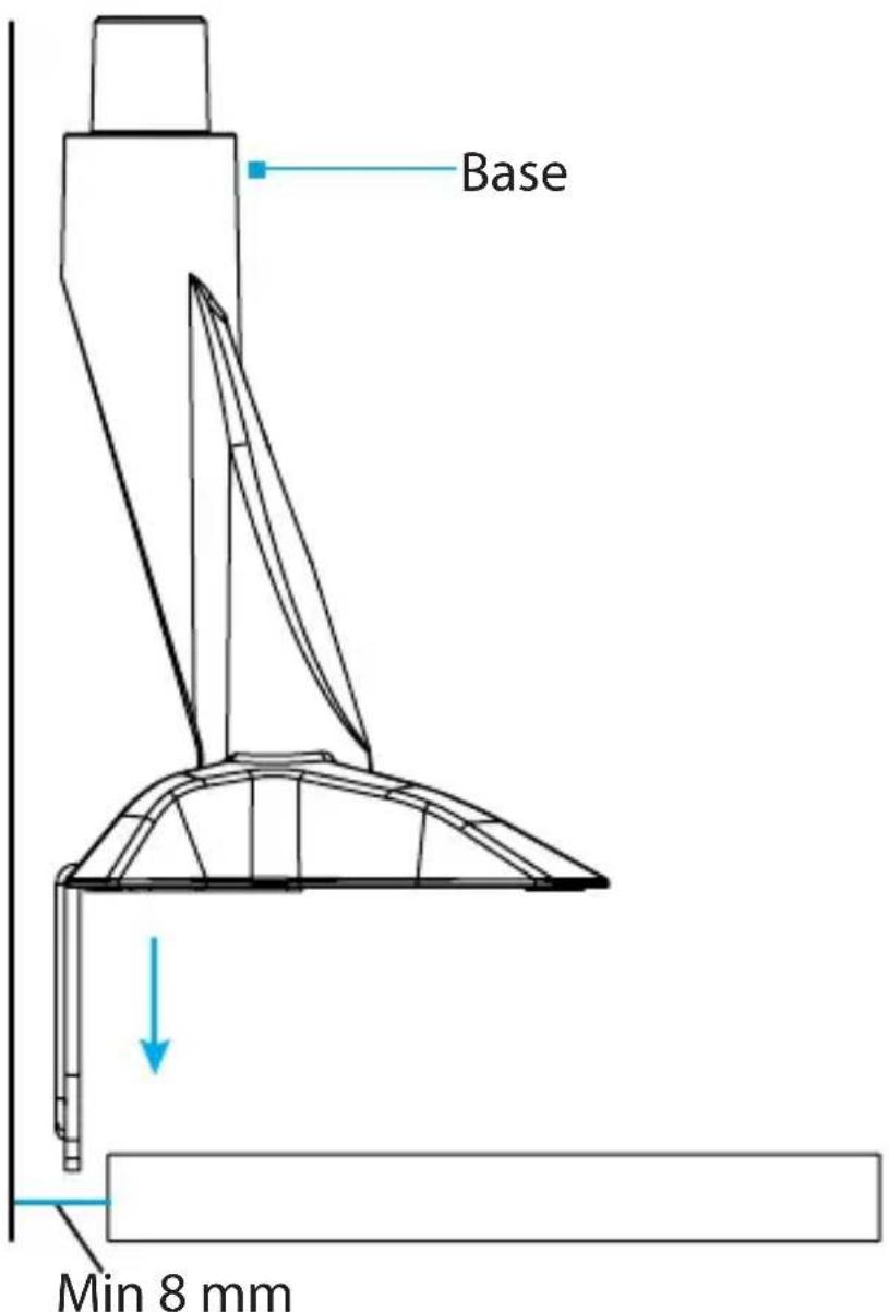 StarTech.com SIT-STAND-ARM-1MS - Attach the Desk Clamp to a Desk or Table - 3