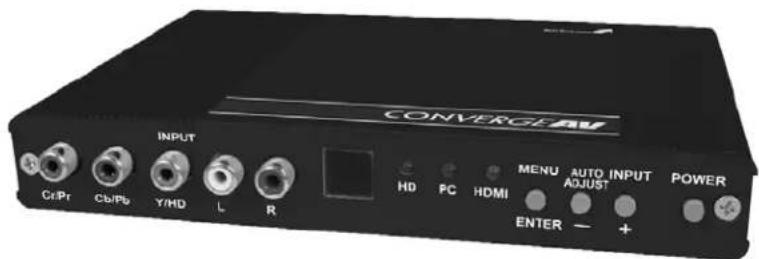 StarTech.com VS310HD2HDMI - Component/VGA and Audio to HDMI Converter/Scaler - 1
