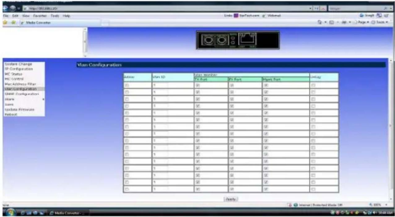 StarTech.com MMC110MMST - VLAN Configuration - 1