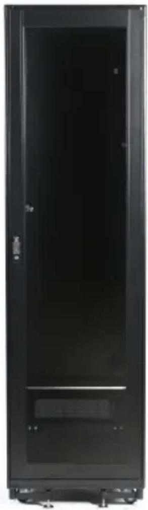 StarTech.com 7236CABINET - Black Standard Universal Server Rack Cabinet Shelf - 1