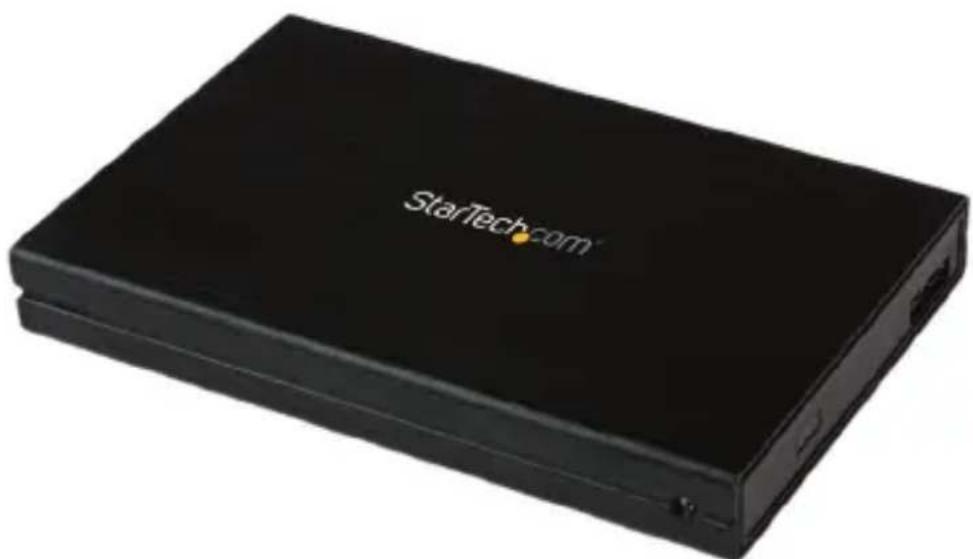 StarTech.com S2510BMU33-IRS - 2.5" USB 3.0 to SATA III HDD Enclosure with UASP Support - 1