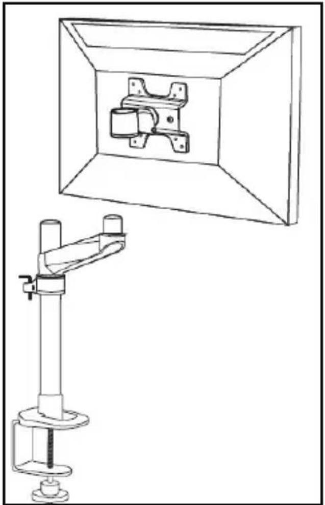 StarTech.com APLVEAMNTP - Attaching the Monitor Mount - 1
