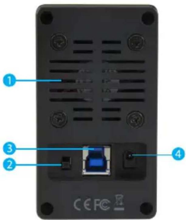 StarTech.com S252BU33RC - Rear View - 1