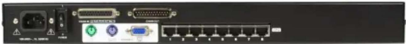 StarTech.com SV831DUTP - Rear Panel View (SV831DUTP) - 1