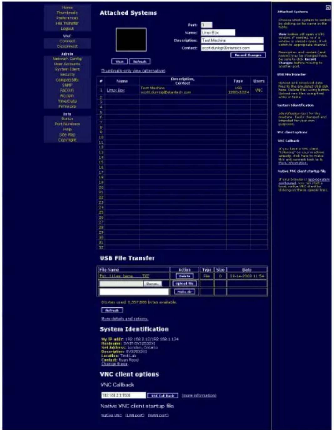 StarTech.com SV3253DXI - Web Interface Introduction - 1