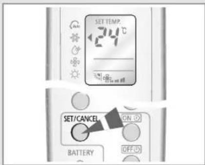 SAMSUNG IAQT18WJWB - To Cancel the Off Timer - 3