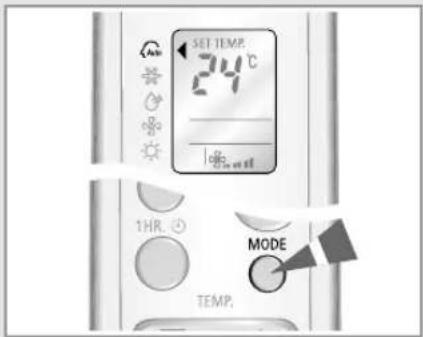 SAMSUNG IAQT18WJWB - Selecting the Auto Mode - 2
