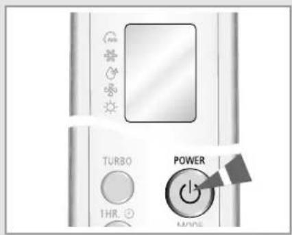 SAMSUNG AQT18WJWE - Selecting the Cool Mode - 1