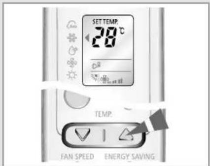 SAMSUNG IAQT12WHWE - Selecting the Energy Saving Function - 3