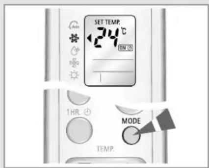 SAMSUNG IAQT12WHWE - Setting the On Timer - 3