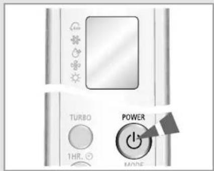 SAMSUNG IAQT12WHWE - Selecting the Dry Mode - 1