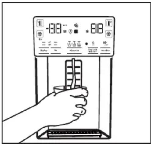 BEKO GNE640E50VZP - Taking ice / water (Optional) - 1