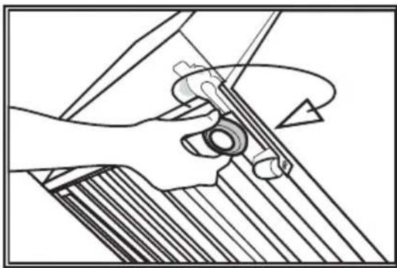 BEKO GNE640E50VZP - Adjusting the stands - 2