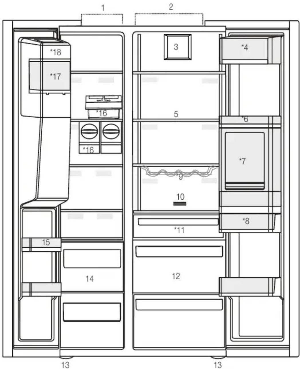 BEKO GNE640E50VZP - Refrigerator - 1