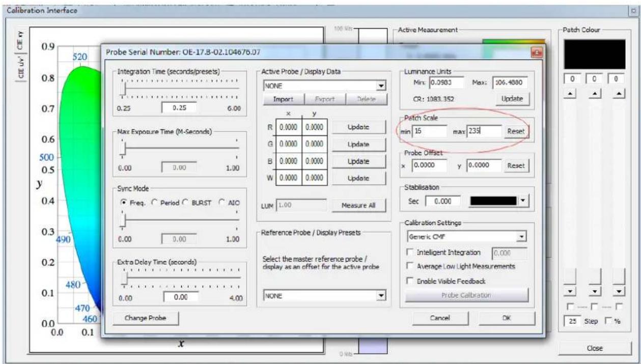 DataVideo TLM-170FR - Luminance calibration (adjust the backlight). - 1