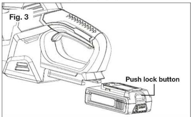 Sun Joe 20VIONLTE-HT20-RM - Charging the Battery - 1