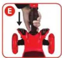 Hurtle ScootKid 3 HURLEX.5 - SEAT ASSEMBLY - 5