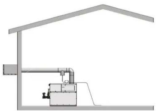 Jandy CXI500PN - Drain tee installation - 1