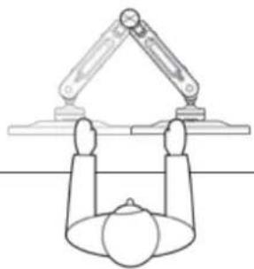 Atdec SD-SA-DK-DB-BK - Recommended Mounting Position - 1