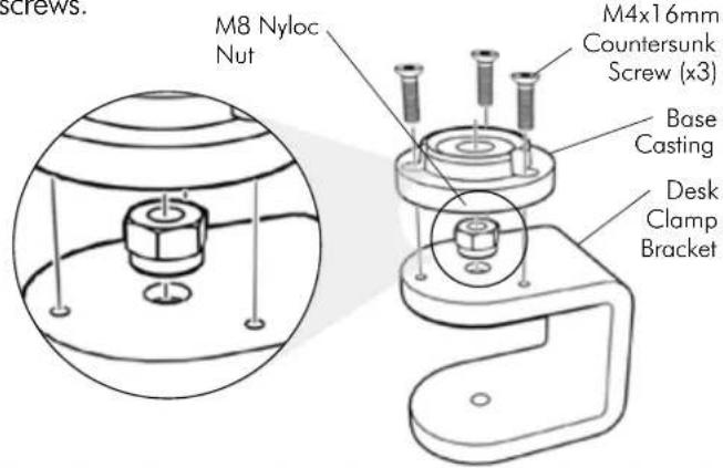 Atdec SD-SA-DK-DB-BK - C.1.1. Assemble the Desk Clamp - 1