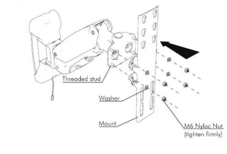 Atdec TH-3060-UFH - Step 3. Install Arm to the wall - 4