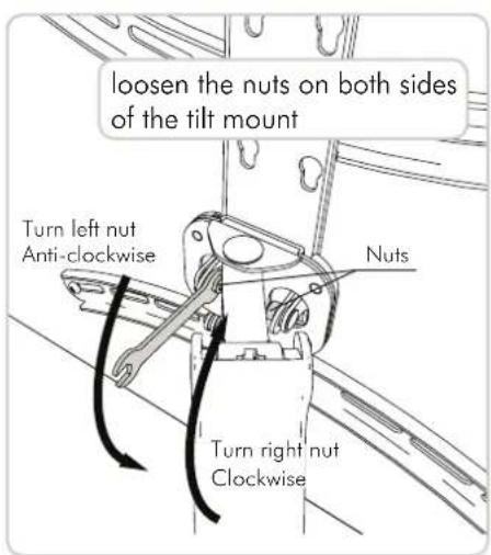 Atdec TH-3060-UFH - Step 11. Tilt Adjustment - 1