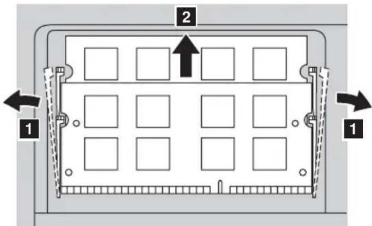 LENOVO G410s Touch - Replacing memory - 2
