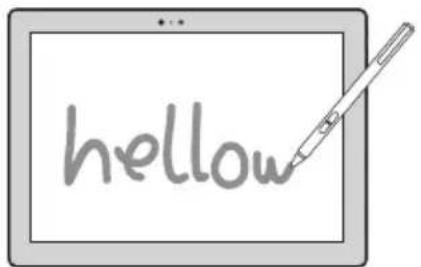 LENOVO IdeaPad Flex Pro - Writing Displaying the function menu - 1